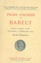 Pages choisies de Babeuf : recueillies, commentées, annotées avec une Introduction et une bibliographie critique par Maurice Dommanget